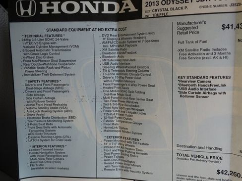 Used 2013 Honda Odyssey Touring image 28