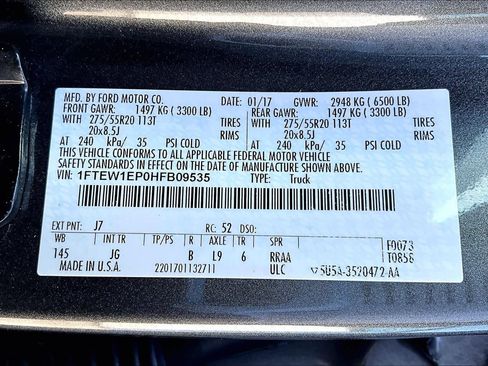 Used 2017 Ford F150 XL w/ Equipment Group 101A Mid image 33