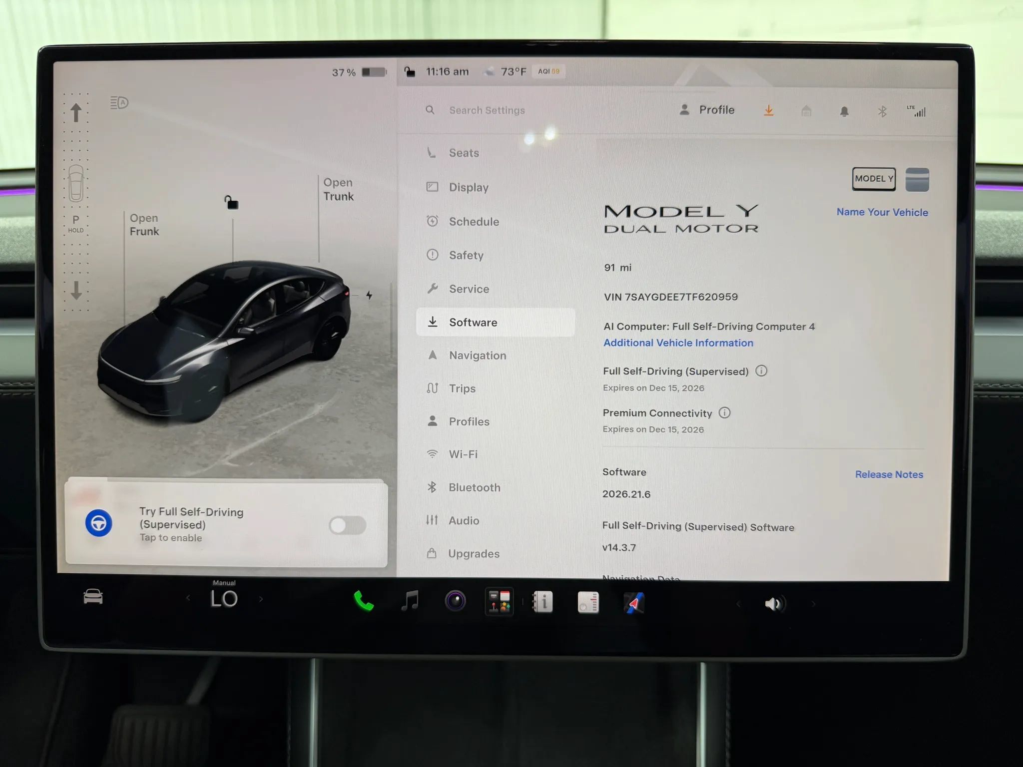 Used 2026 Tesla Model Y Long Range AWD/4WD image 23