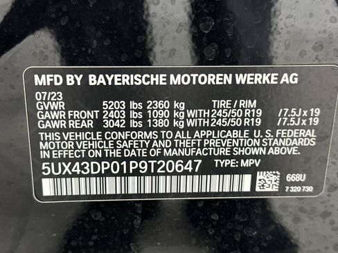 Certified 2023 BMW X3 sDrive30i w/ Convenience Package RWD image 30