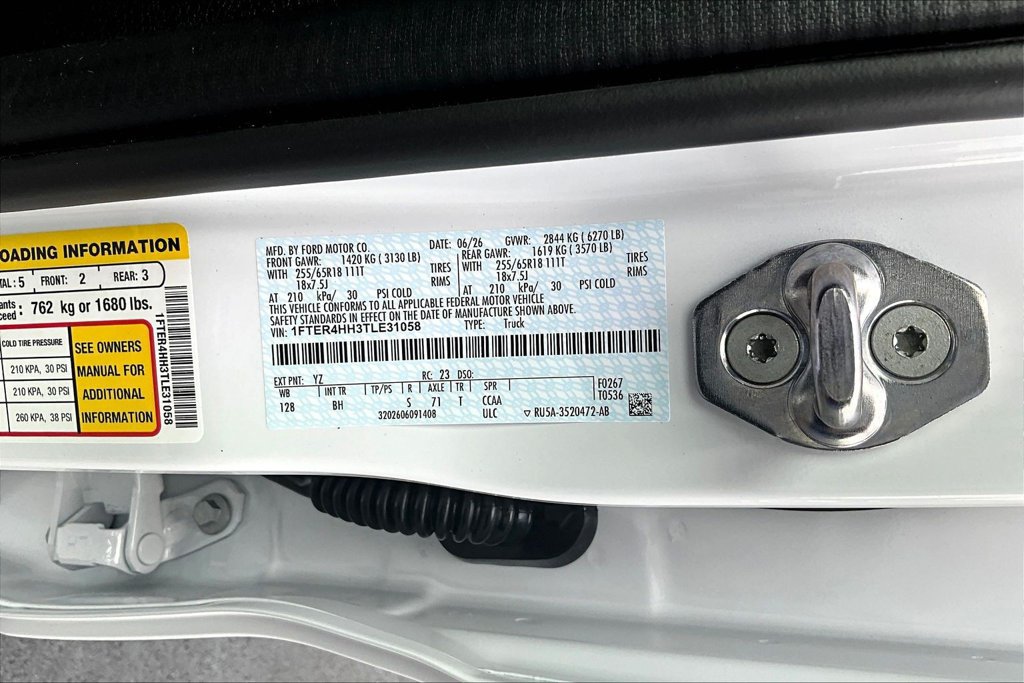 New 2026 Ford Ranger XLT AWD/4WD image 8