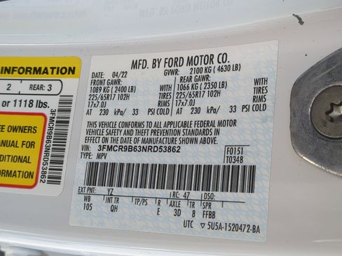 Used 2022 Ford Bronco Sport Big Bend w/ Convenience Package image 35