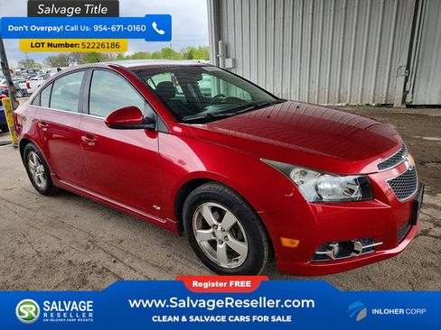 Used 2012 Chevrolet Cruze LT w/ All-Star Edition FWD image 5