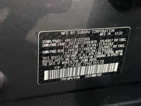 Used 2023 Subaru Forester Wilderness image 30