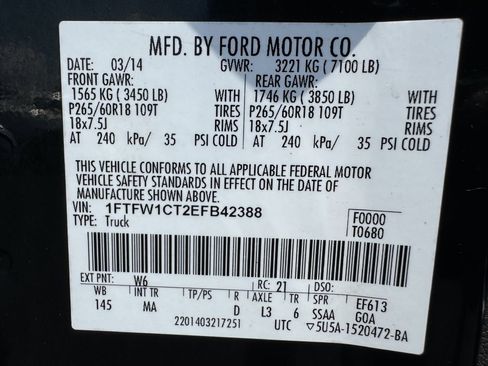 Used 2014 Ford F150 XLT w/ XLT Chrome Package image 16