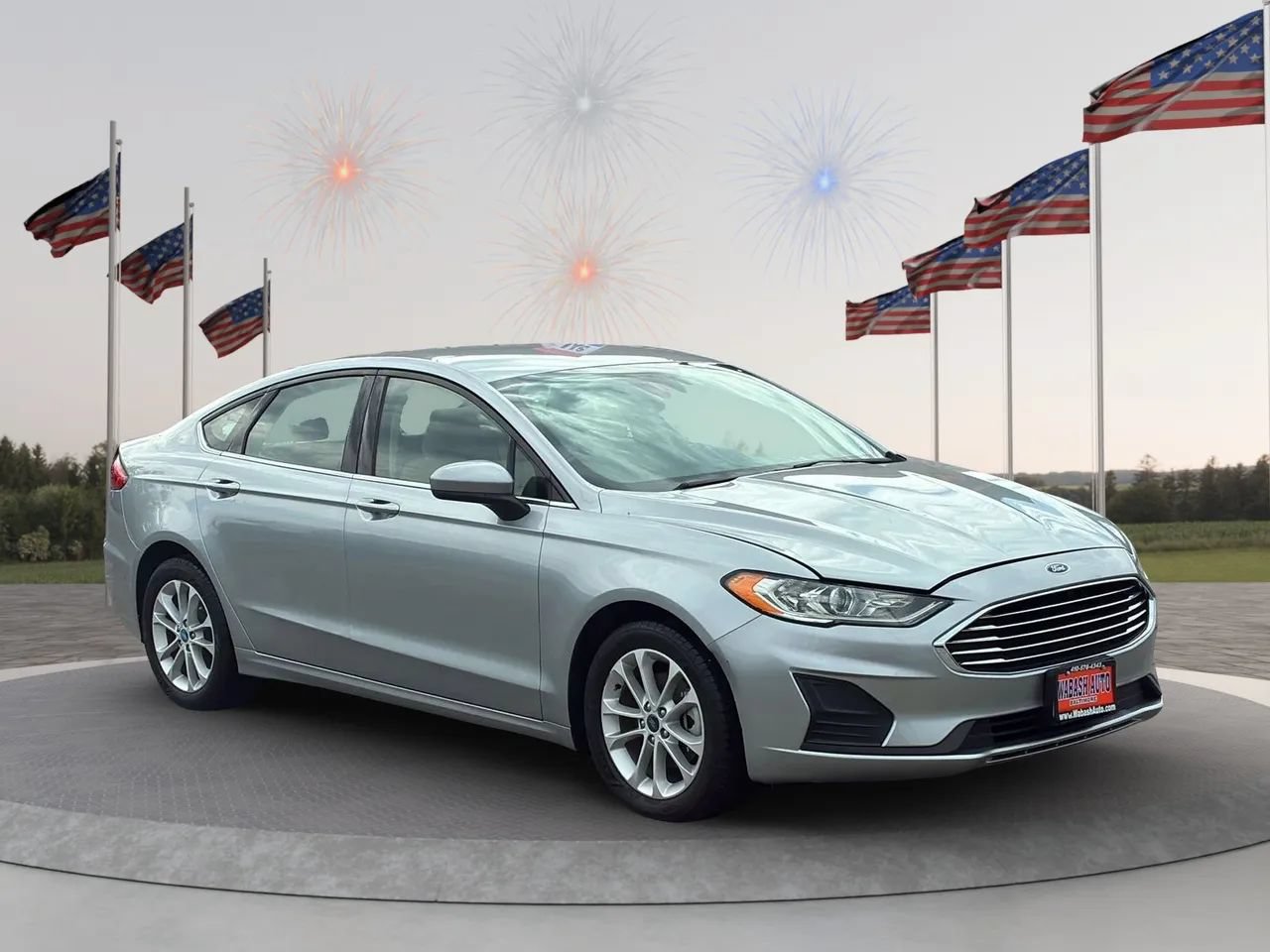 Used 2020 Ford Fusion SE FWD image 1