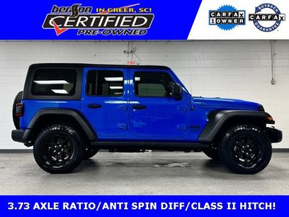 Certified 2021 Jeep Wrangler Unlimited Sport