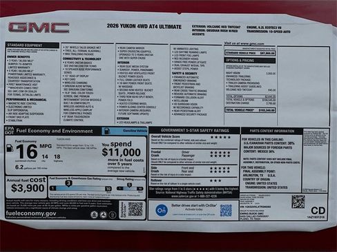 New 2026 GMC Yukon AT4 Ultimate image 21