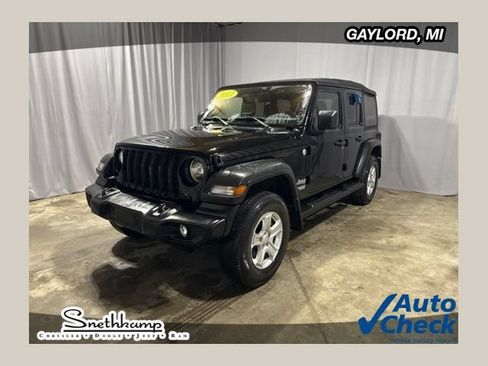 Used 2021 Jeep Wrangler Unlimited Sport AWD/4WD image 1