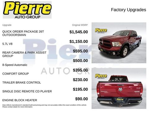 Used 2014 RAM 1500 Outdoorsman AWD/4WD image 13