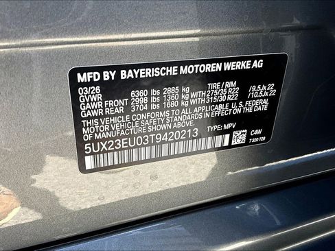 New 2026 BMW X5 xDrive40i w/ M Sport Package image 11