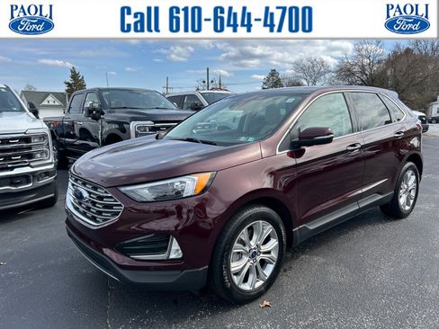 Certified 2022 Ford Edge Titanium AWD/4WD image 1