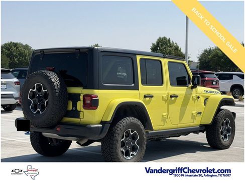 Used 2023 Jeep Wrangler Unlimited Rubicon 4xe w/ Steel Bumper Group AWD/4WD image 4