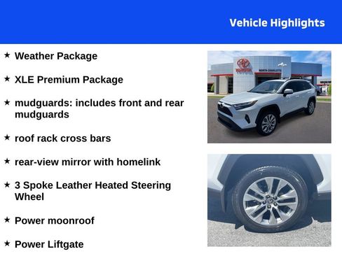Used 2024 Toyota RAV4 XLE Premium w/ Weather Package FWD image 4