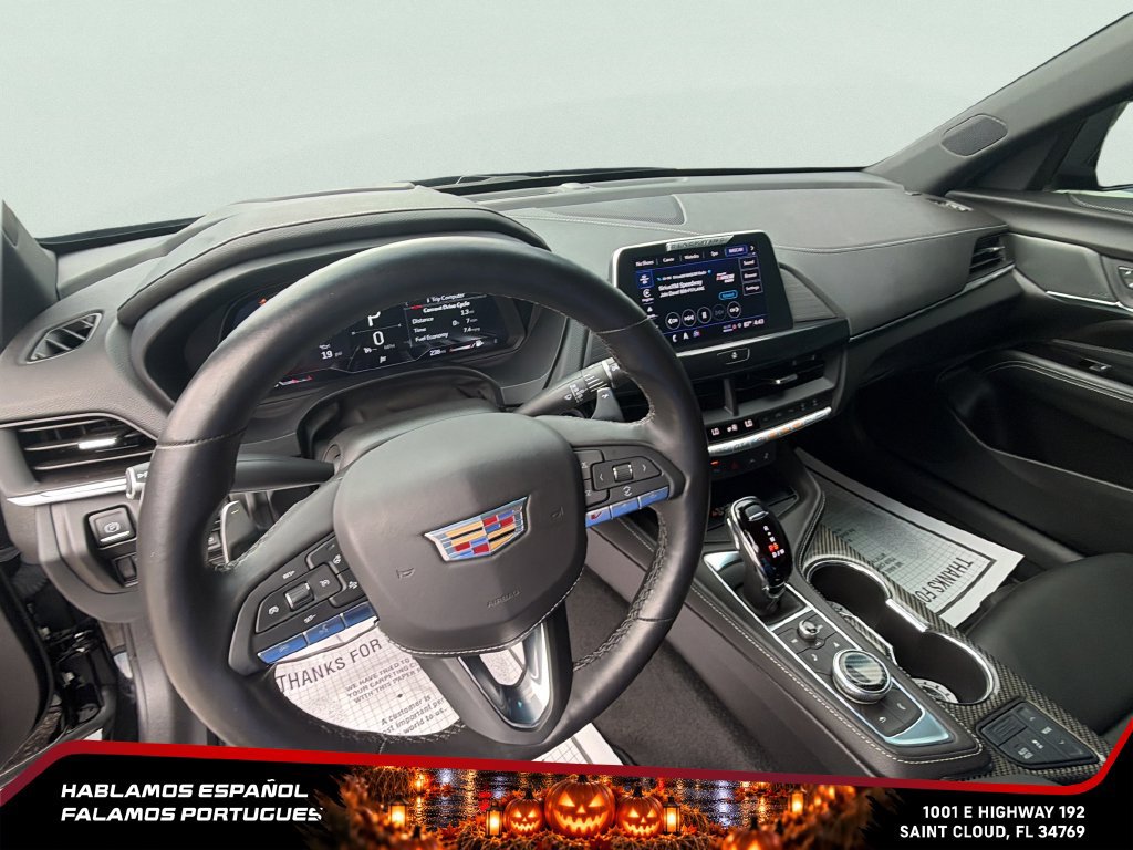Certified 2023 Cadillac CT4 V Blackwing w/ Driver Assist Package RWD image 21