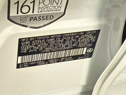 Certified 2025 Lexus IS 350 F Sport image 32