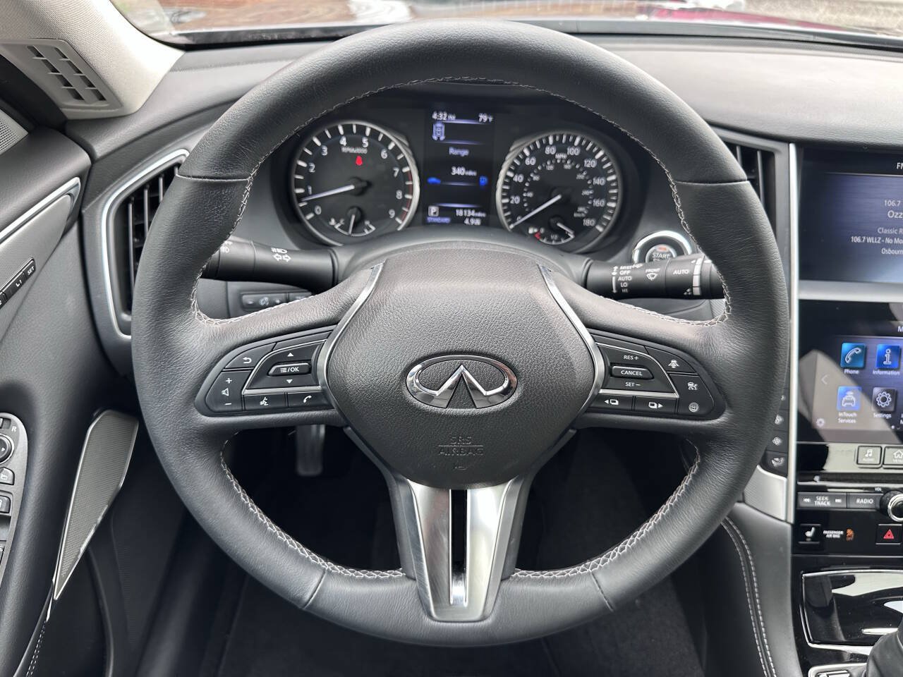 Used 2022 INFINITI Q50 Luxe w/ Cargo Package AWD/4WD image 17