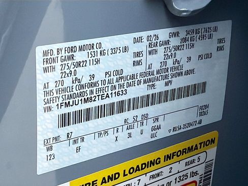 New 2026 Ford Expedition Platinum w/ Driver's Package AWD/4WD image 43