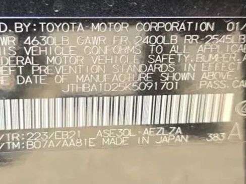 Used 2019 Lexus IS 300 IS 300 Sedan 4D w/ Accessory Package 2 image 51