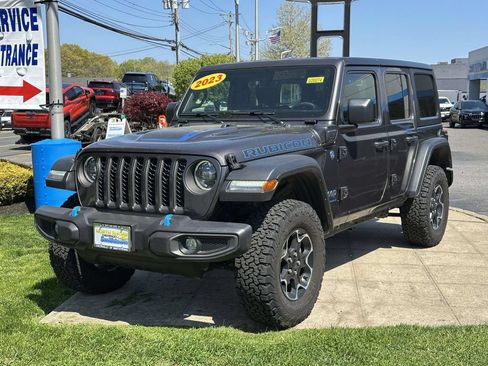 Used 2023 Jeep Wrangler Unlimited Rubicon 4xe w/ Cold Weather Group AWD/4WD image 1