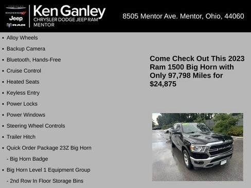 Used 2023 RAM 1500 Big Horn AWD/4WD image 5