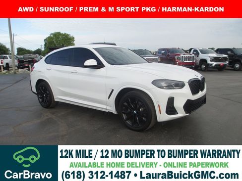 Used 2023 BMW X4 xDrive30i w/ M Sport Package AWD/4WD image 1