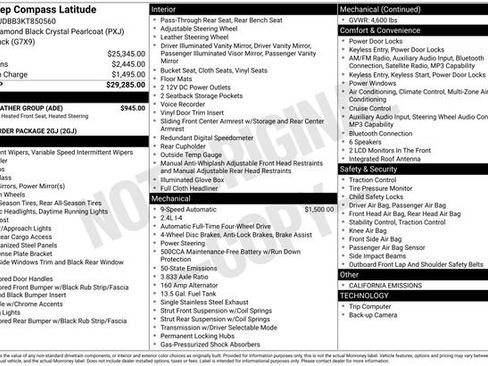 Used 2019 Jeep Compass Latitude w/ Cold Weather Group image 35