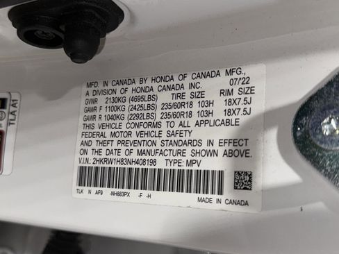 Used 2022 Honda CR-V EX-L image 39