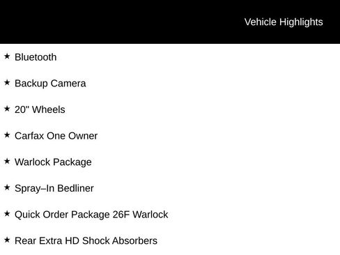 Used 2024 RAM 1500 Classic Warlock AWD/4WD image 3