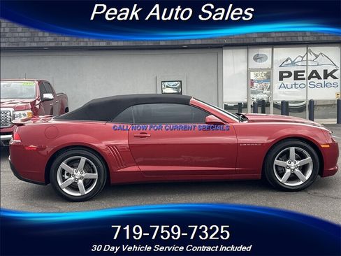 Used 2015 Chevrolet Camaro LT RWD image 14