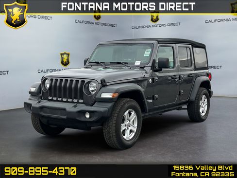 Used 2021 Jeep Wrangler Unlimited Sport image 1