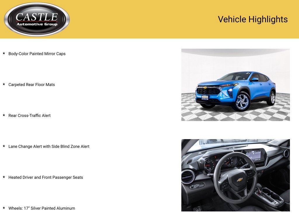 Used 2025 Chevrolet Trax LS w/ LS Convenience Package FWD image 8
