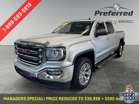 Certified 2018 GMC Sierra 1500 SLT w/ SLT Premium Package AWD/4WD image 12