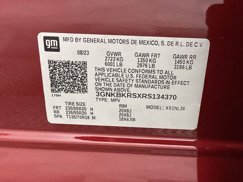 New 2024 Chevrolet Blazer RS w/ Enhanced Convenience Package image 95