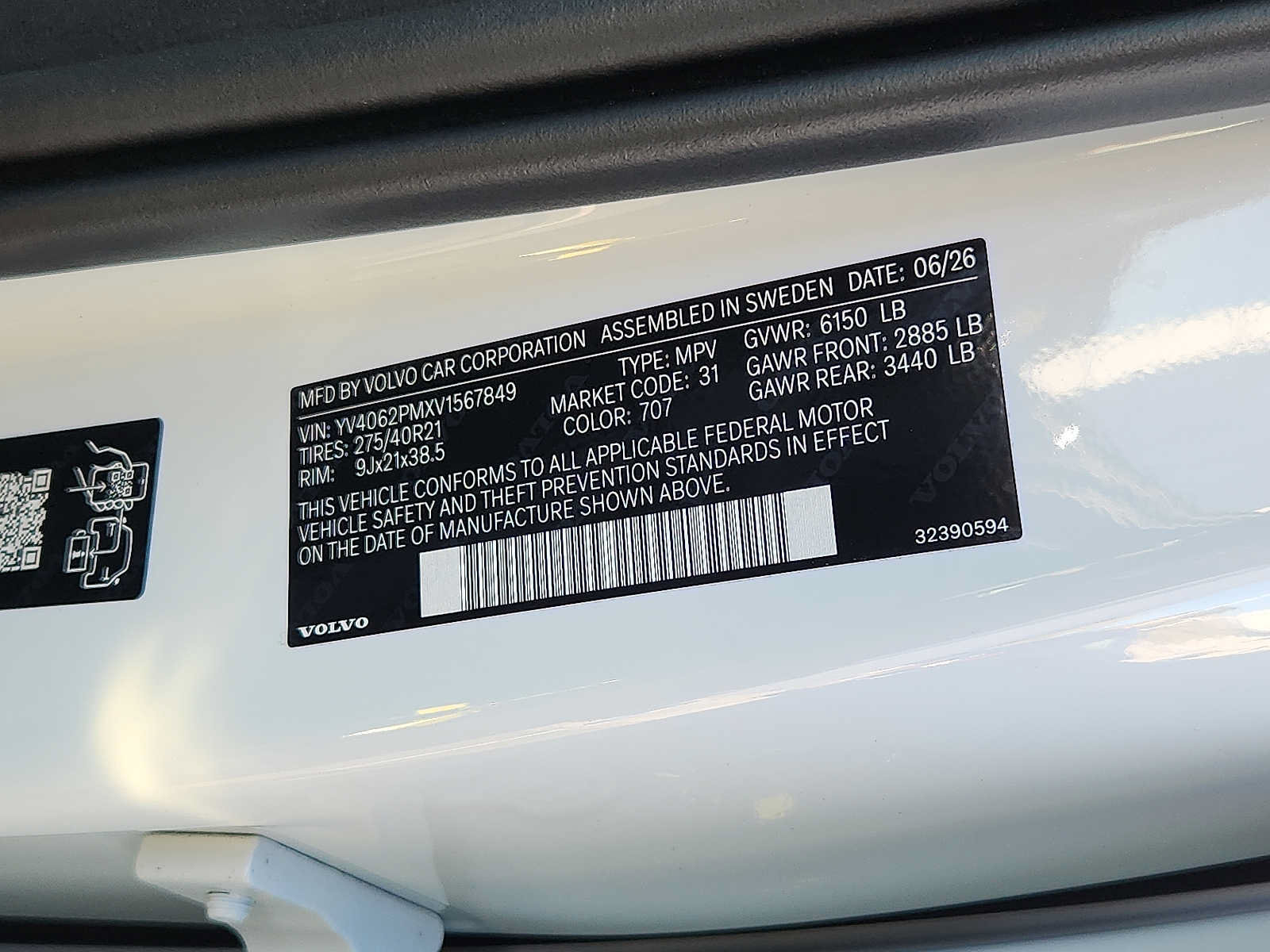 Used 2027 Volvo XC90 B6 Ultra AWD/4WD image 22