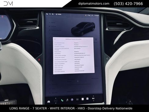 Used 2019 Tesla Model X Long Range AWD/4WD image 38
