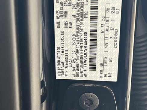Used 2025 Ford F150 XLT w/ Equipment Group 301A Standard AWD/4WD image 45