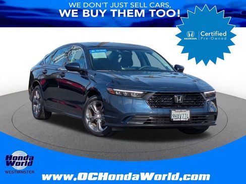 Certified 2023 Honda Accord EX image 1