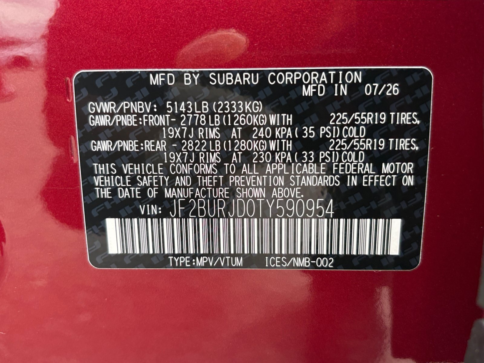 New 2026 Subaru Outback Touring XT AWD/4WD image 40