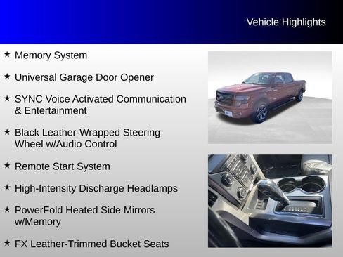 Used 2014 Ford F150 FX4 w/ Equipment Group 402A Luxury image 16