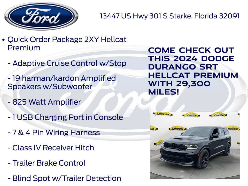 Used 2024 Dodge Durango SRT Hellcat AWD/4WD image 25
