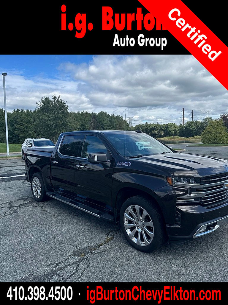 Used 2019 Chevrolet Silverado 1500 High Country w/ Safety Package II AWD/4WD image 1