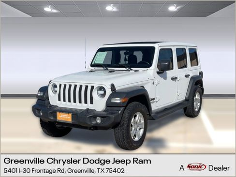 Certified 2021 Jeep Wrangler Unlimited Sport w/ Sun And Sound Package image 1