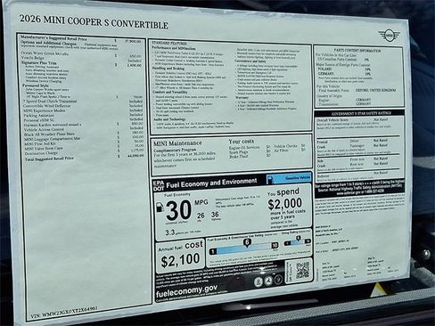 New 2026 MINI Cooper S image 23