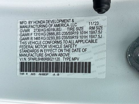 Certified 2024 Honda Odyssey Touring image 40