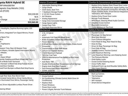 Used 2022 Toyota RAV4 SE image 10