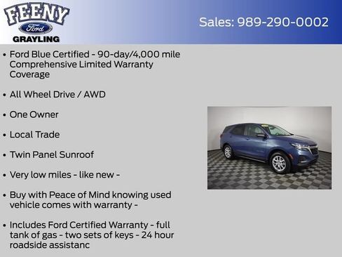 Used 2024 Chevrolet Equinox LS w/ LS Convenience Package AWD/4WD image 4