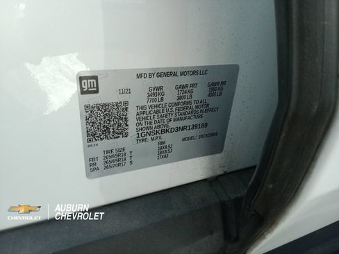Certified 2022 Chevrolet Suburban LS AWD/4WD image 27