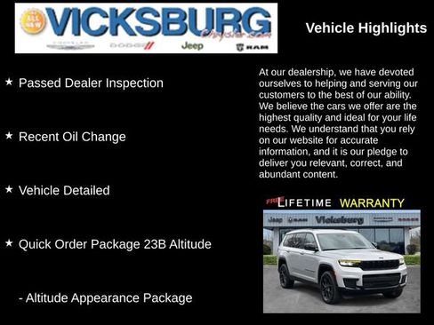 Used 2024 Jeep Grand Cherokee L Altitude image 25