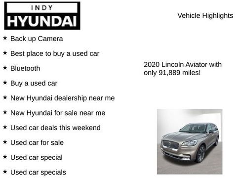 Used 2020 Lincoln Aviator Reserve w/ Equipment Group 202A image 8